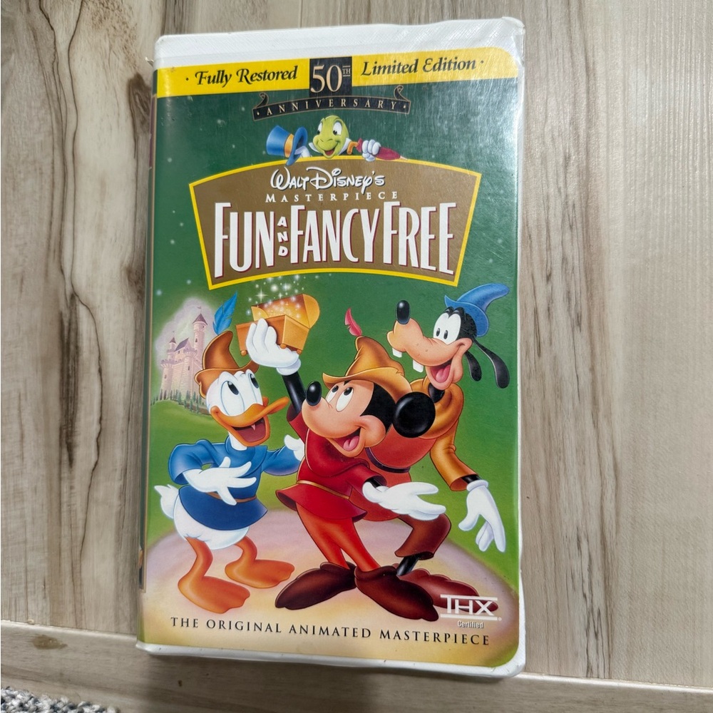 Fun and Fancy Free VHS